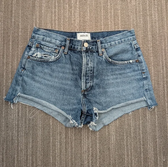Agolde Parker Vintage Cut Off Short Size 26 - Picture 1 of 4